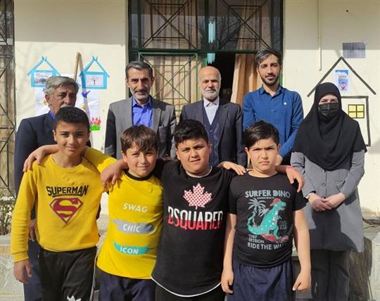 بازدید مسئولین روستا ، بخش و اداره شهرستان