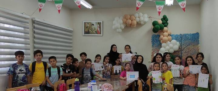 نقاشی گروهی بمناسبت عید غدیرخم